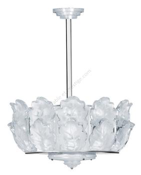 Chene chandelier large size 12 part chrome eur model - Lalique
